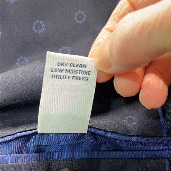 Men’s Navy Dress Suit by Crown and Ivy - Picture 10 of 14